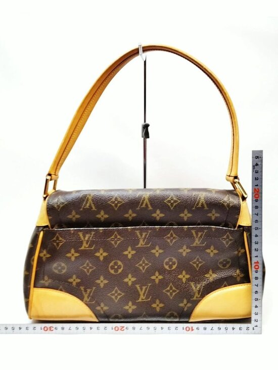Louis Vuitton Beverly MM Monogram Shoulder Bag | Authentic LV Flap Bag | Vintage - Picture 2 of 16
